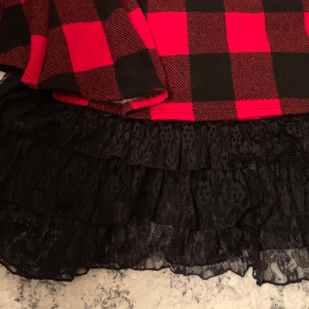 Black Ruffle Lace Extender🖤